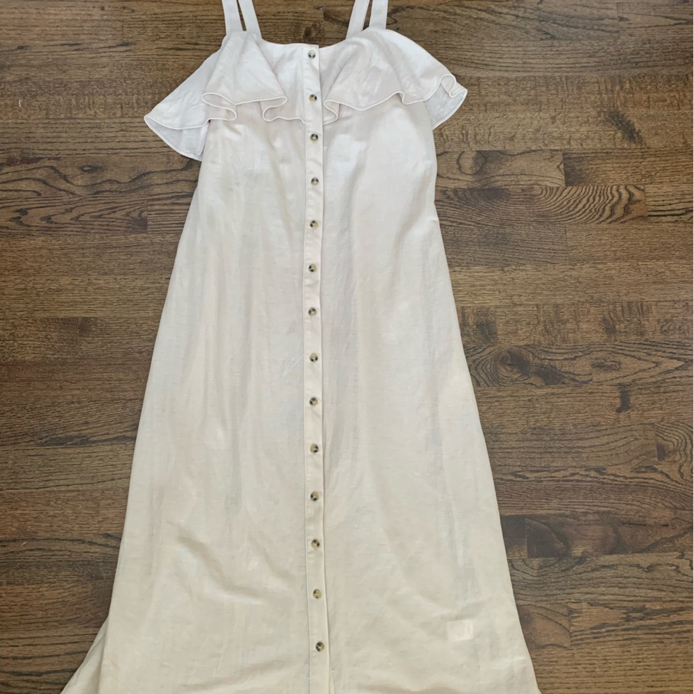 Gianni Bono Linen Sundress Size Small NWT